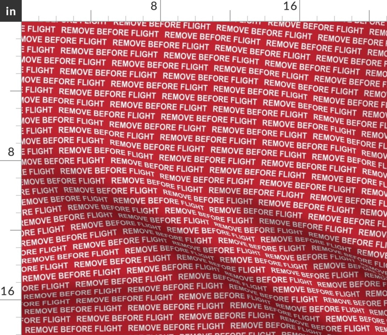 Flight Aviation Pilot Airplane Text Custom Printed Fabric by Spoonflower Various Fabrics by the Yard or Fat Quarter
